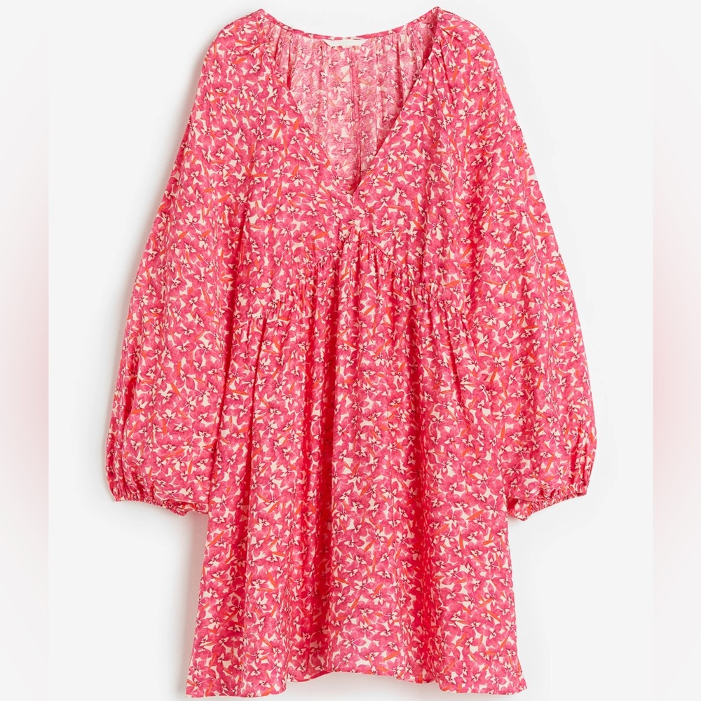H&M printed mini dress